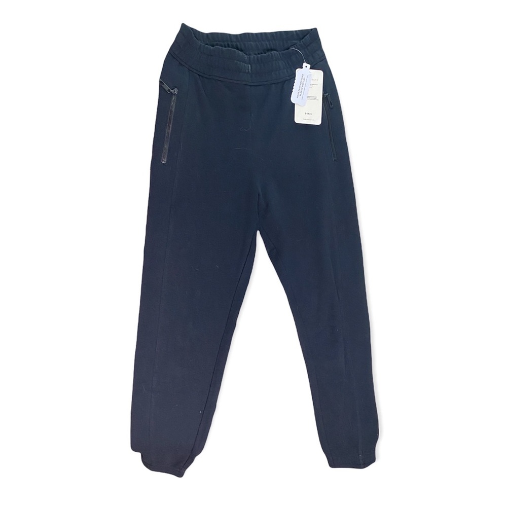 NWT fabletics high waited black joggers xs